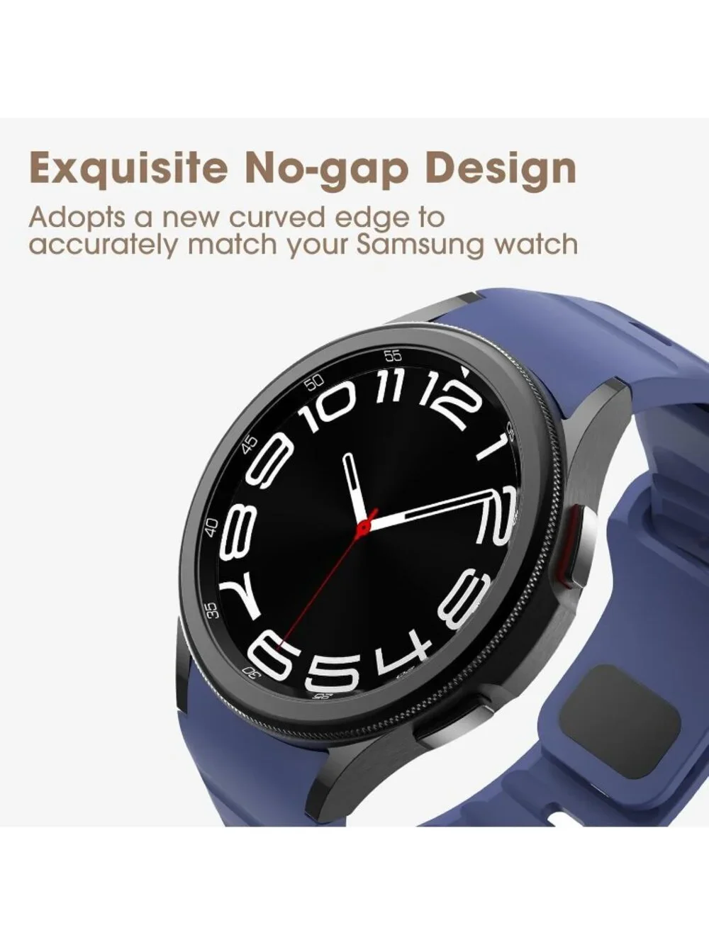 Men's Midnight Blue Star Blue Analog Two Pack Replacement Samsung Galaxy Watch
